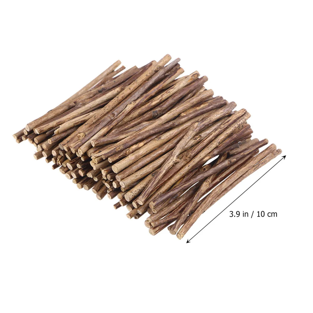Sticks Wood Crafts Log Twigs Craft Diy Crafting Wooden Tree Birch Driftwood Tea Boxwood Supplies Photo Props Stick Pieces Logs