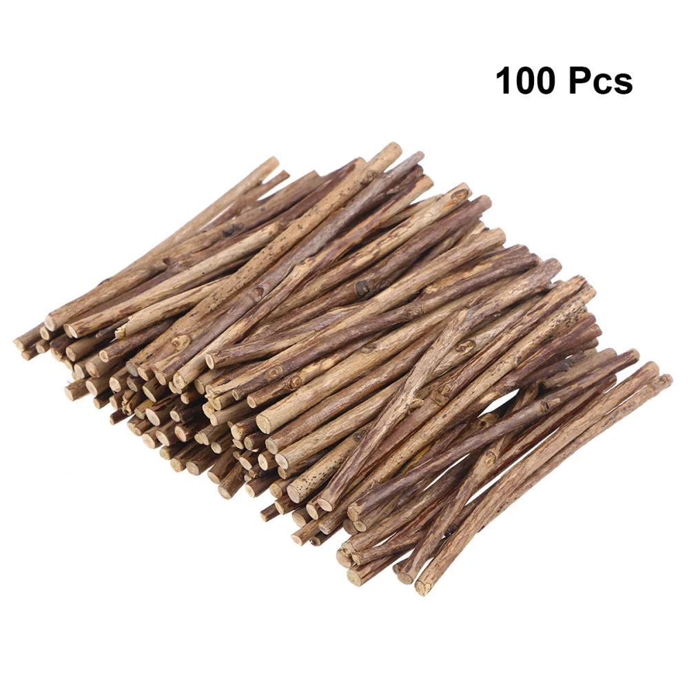 Sticks Wood Crafts Log Twigs Craft Diy Crafting Wooden Tree Birch Driftwood Tea Boxwood Supplies Photo Props Stick Pieces Logs