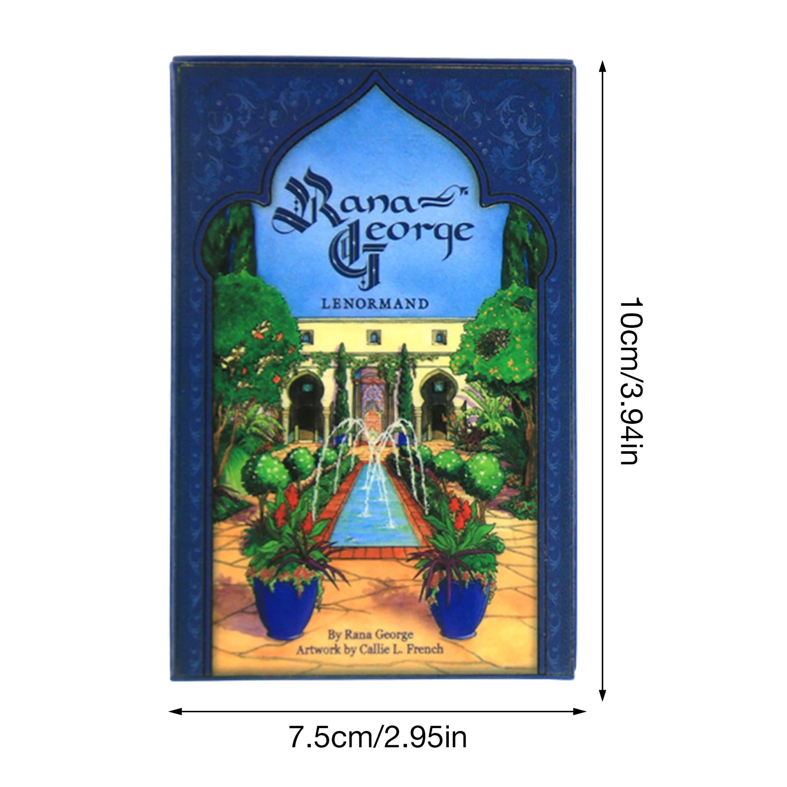 Rana George Lenormand Oracle Cards Board Game Oracle Tarot Cards Party Divination Poker