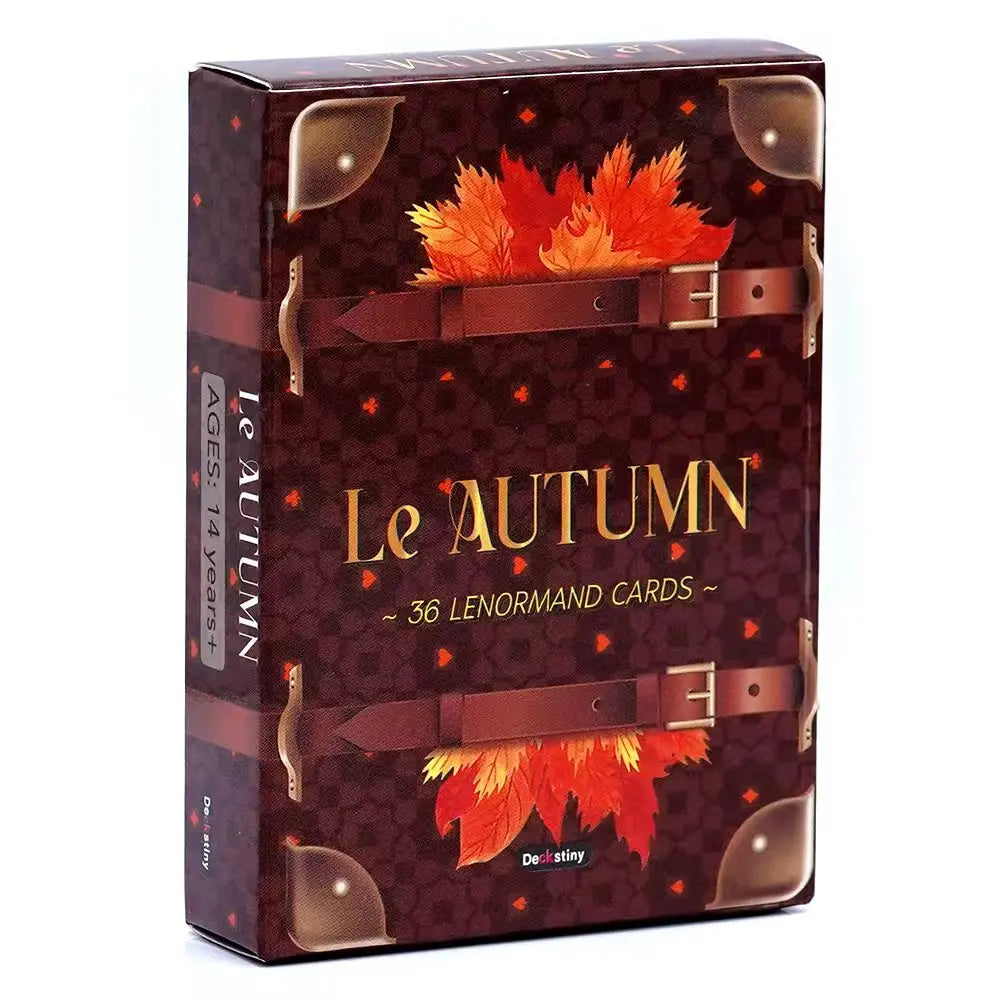 Lenormand Tarot Deck Le Autumn Collection for Divination And Fortune Telling Oracles Deck Board Game Tarot Card Game