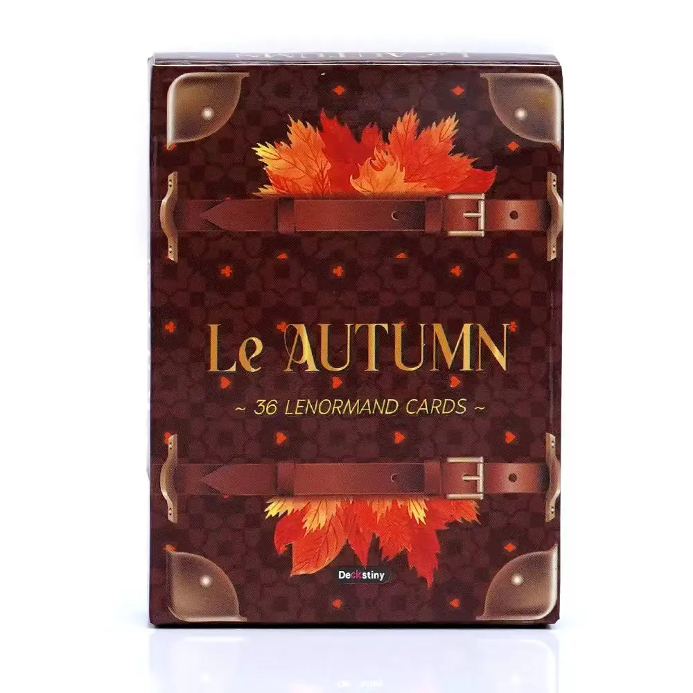 Lenormand Tarot Deck Le Autumn Collection for Divination And Fortune Telling Oracles Deck Board Game Tarot Card Game