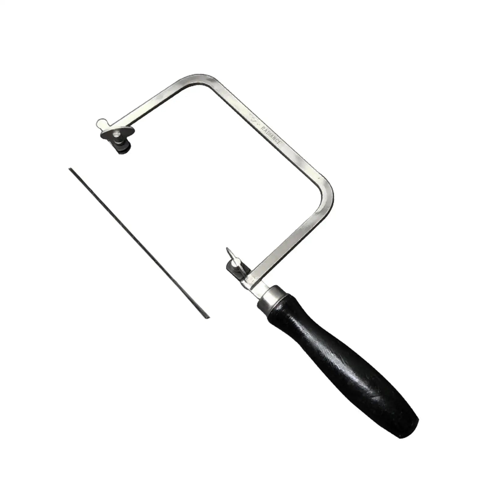 Jewelers Saw Hobby Crafts for Jewelry Making and 12 Blade DIY Woodworking Making Tools Handle Tool Carving Crafts Bow Saw