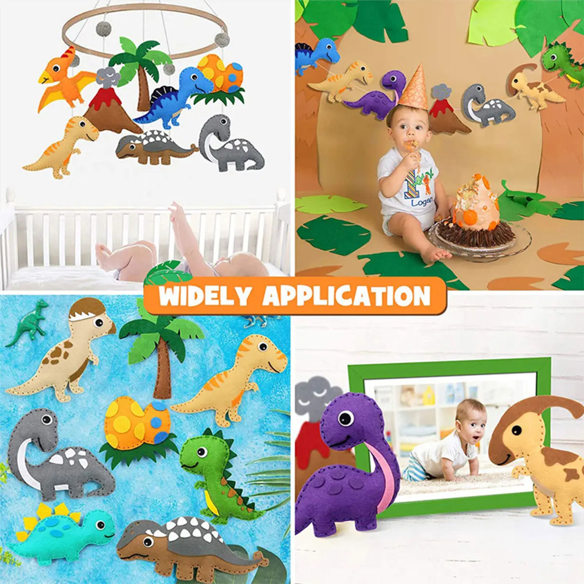 Sewing Crafts Kits Forest Creatures DIY Sewing Felt Plush Animals for Beginner Kids Educational Art Supplies Toy Craft Kit