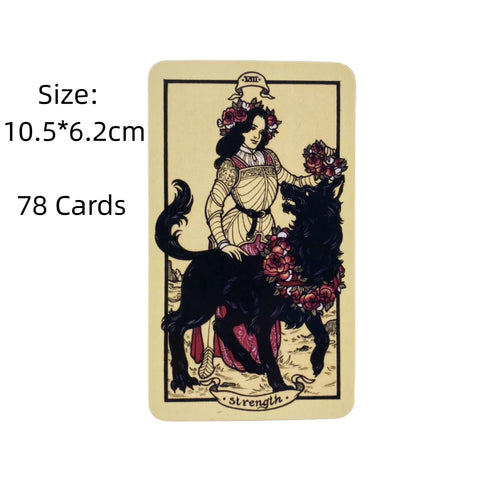 78pcs Fyodor Pavlov Tarot Oracle Tarot Psychic Card Fortune Telling Divination Tarot Card