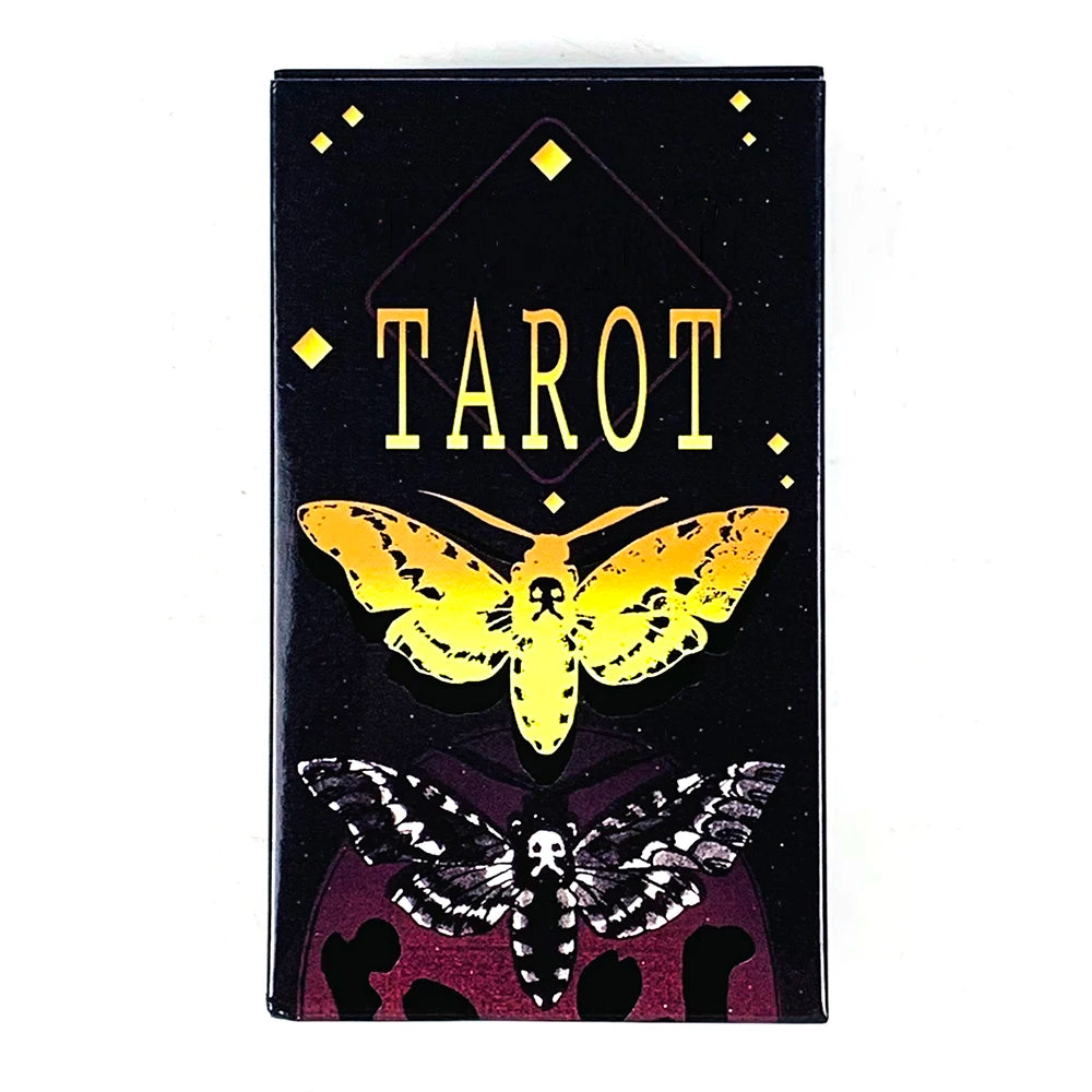 Tarot Cards A 78 Deck Oracle English Visions Divination Edition Board Playing Game Cards, Halloween and Christmas Gifts