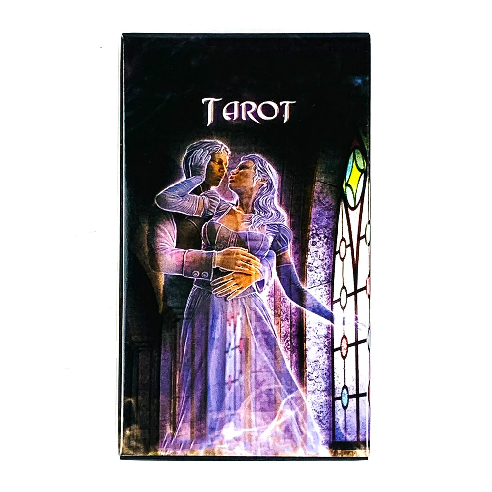 Tarot Cards A 78 Deck English Visions Fate Divination Edition Deck Borad Playing Games,Family Party Board Game Cards