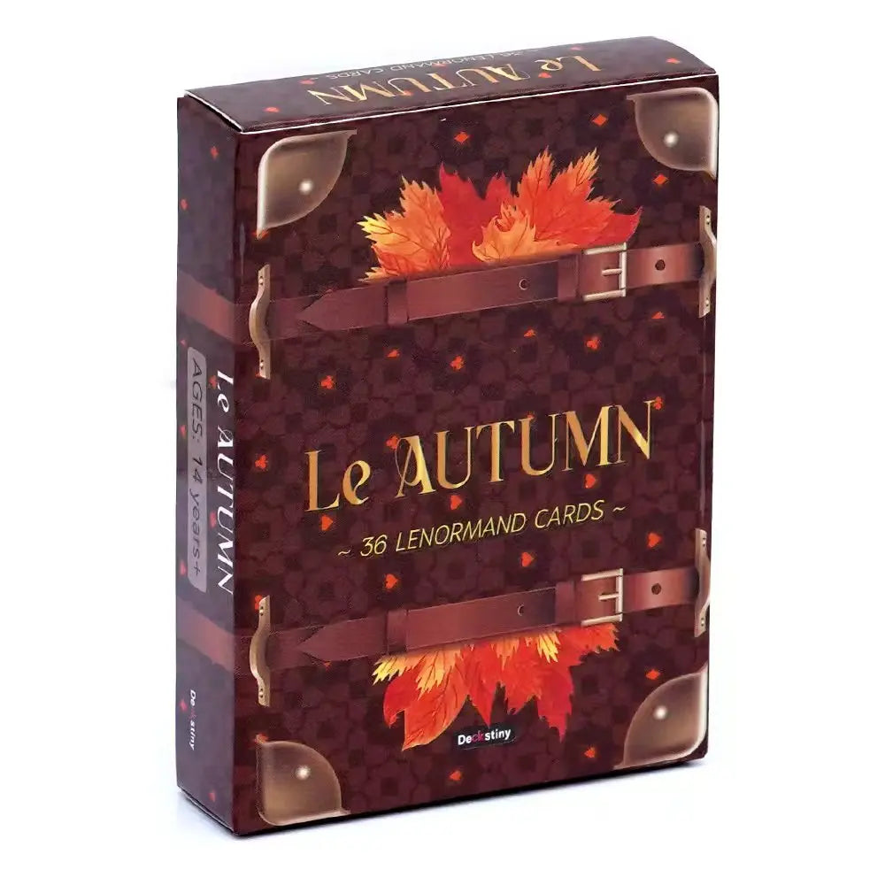 Lenormand Tarot Deck Le Autumn Collection for Divination And Fortune Telling Oracles Deck Board Game Tarot Card Game