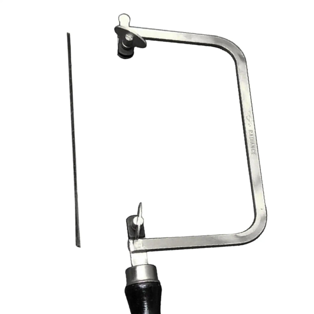 Jewelers Saw Hobby Crafts for Jewelry Making and 12 Blade DIY Woodworking Making Tools Handle Tool Carving Crafts Bow Saw